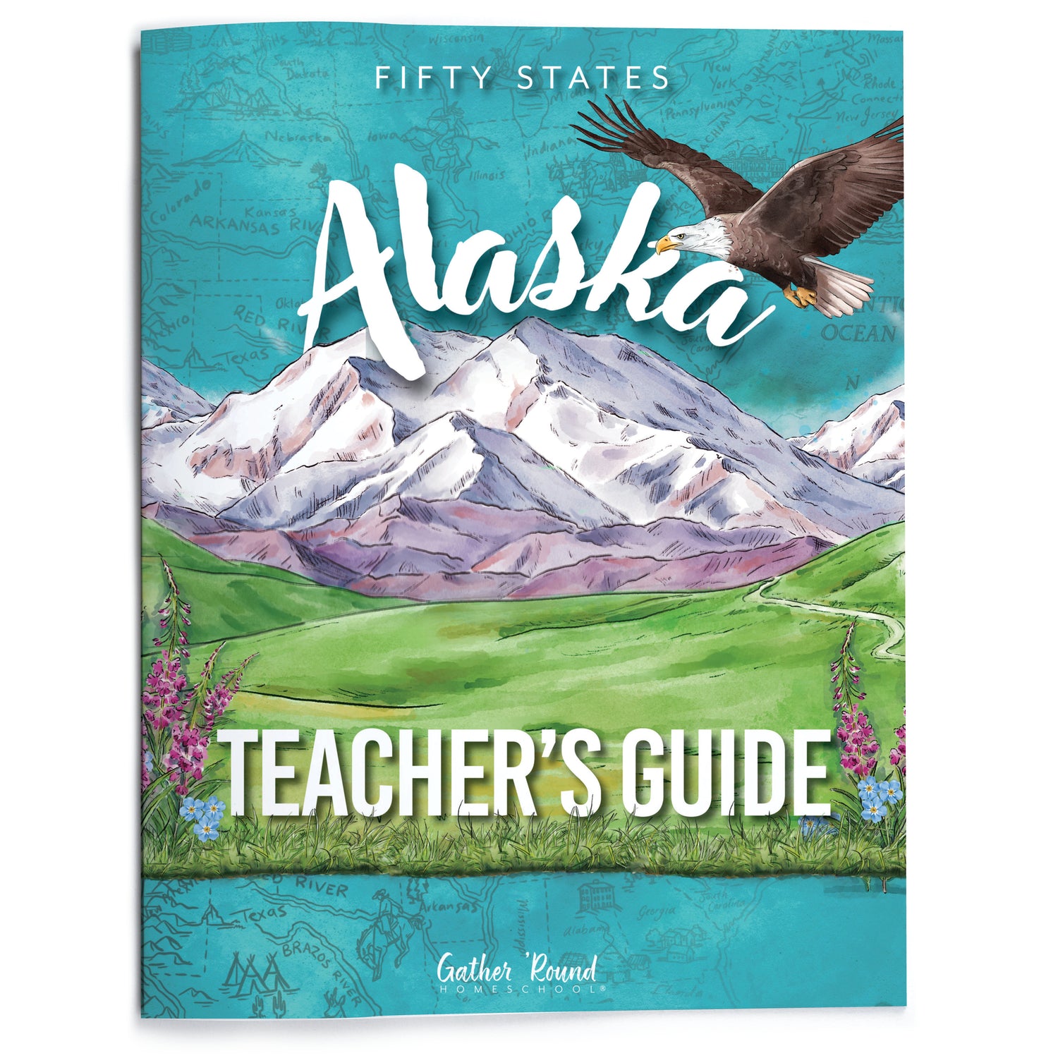 Alaska Fifty States Homeschool Unit Study Printed Teacher's Guide 