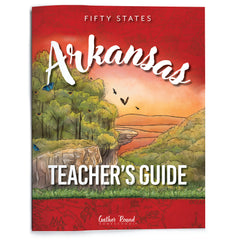 Arkansas Fifty States Homeschool Unit Study Printed Teacher's Guide