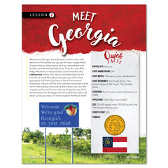 Georgia Fifty States Unit Digital Teacher's Guide Lesson 1 Part 1