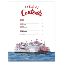 Georgia Fifty States Homeschool Unit Study Printed Teacher's Guide Table of Contents