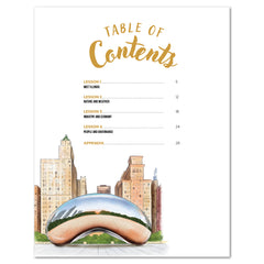 Illinois Fifty States Homeschool Unit Study Printed Teacher's Guide Table of Contents 