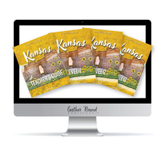 Kansas Fifty States Homeschool Unit Study Digital Complete Bundle