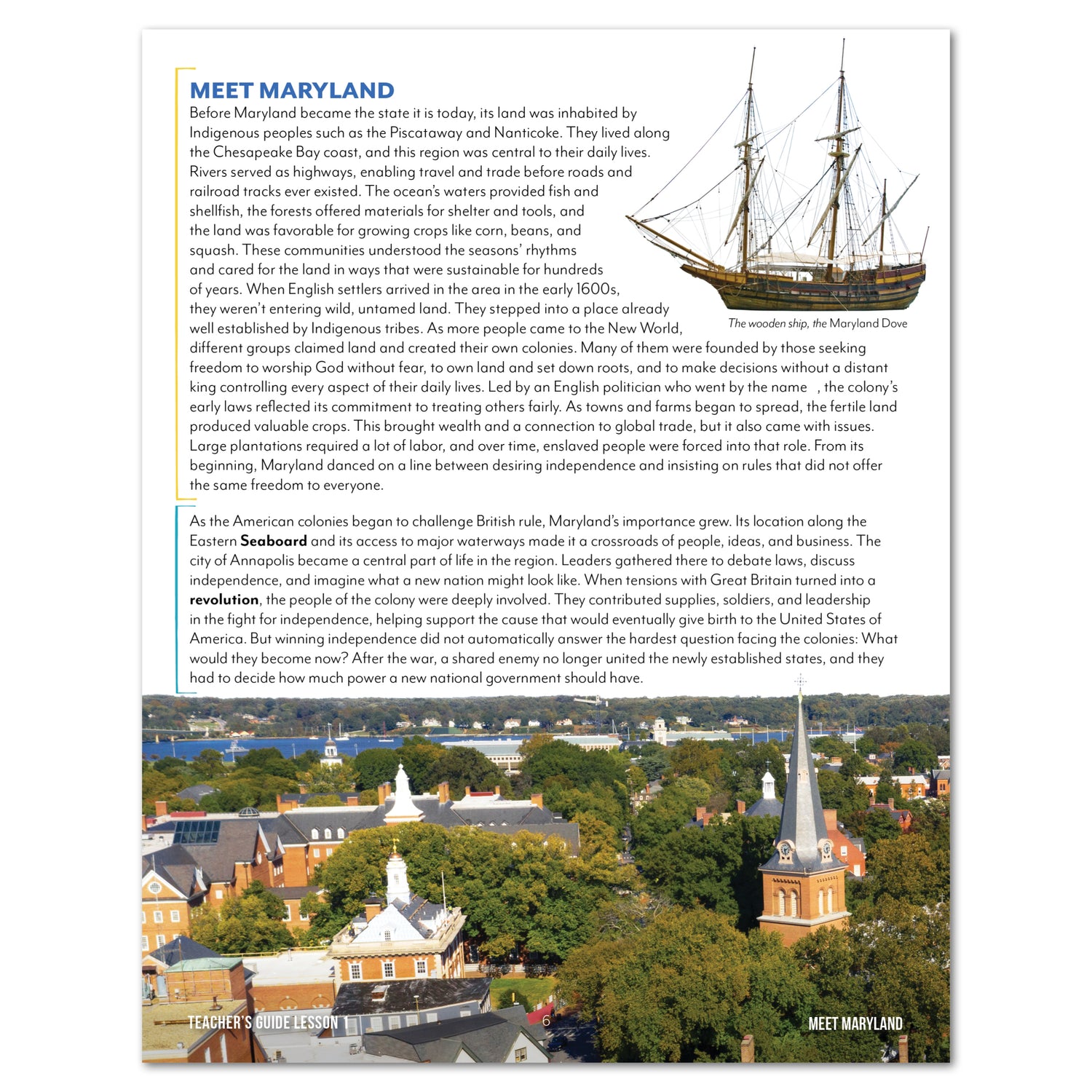 Fifty States: Maryland (Printed Books)