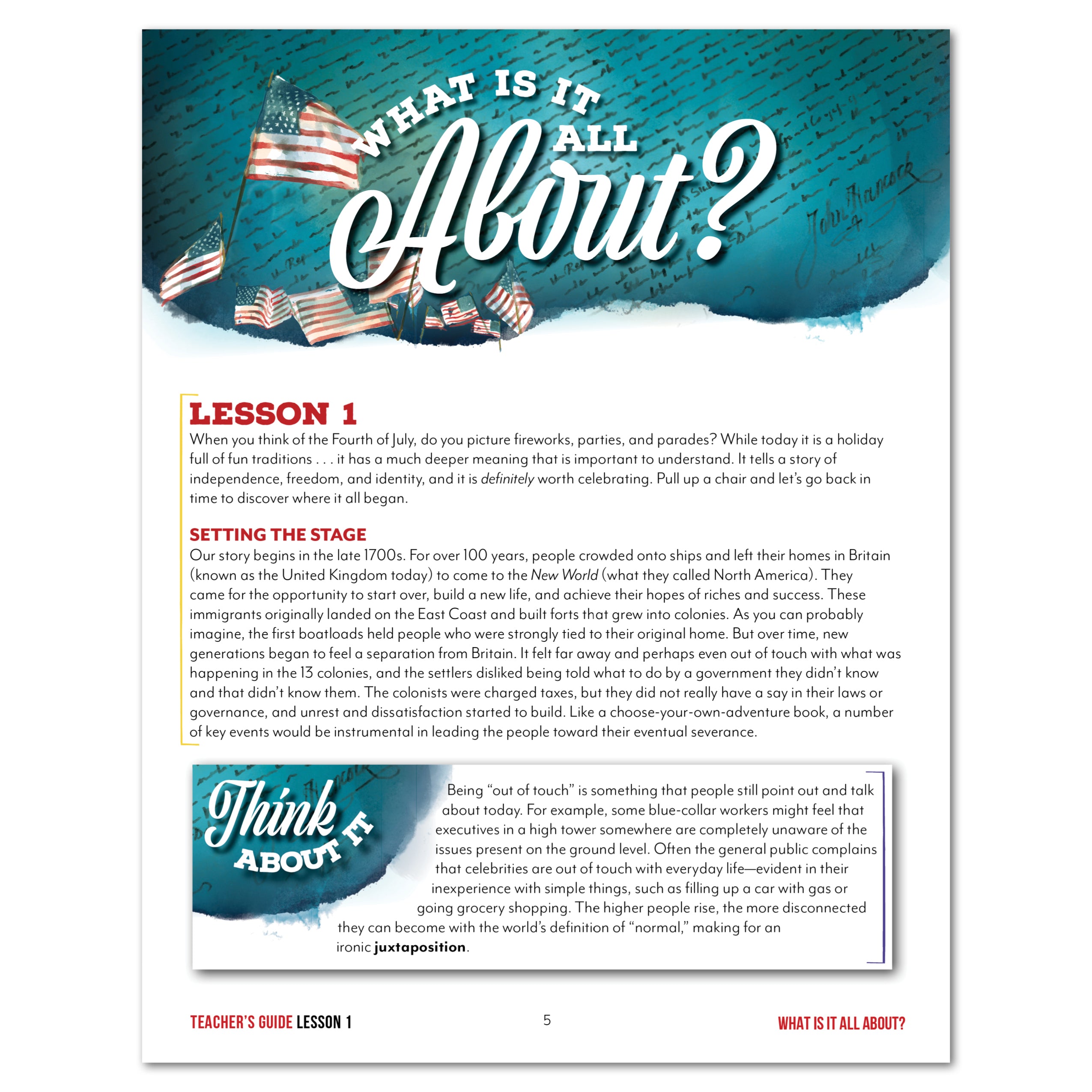 Fourth of July Unit (Digital Download) – Gather 'Round Homeschool USA
