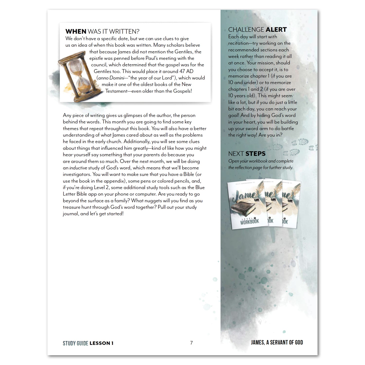 James Bible Study (Printed Books)