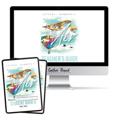 Letters + Numbers 4 In The Air Digital  Bundle Teacher's Guide and Student Book A and Student Book B