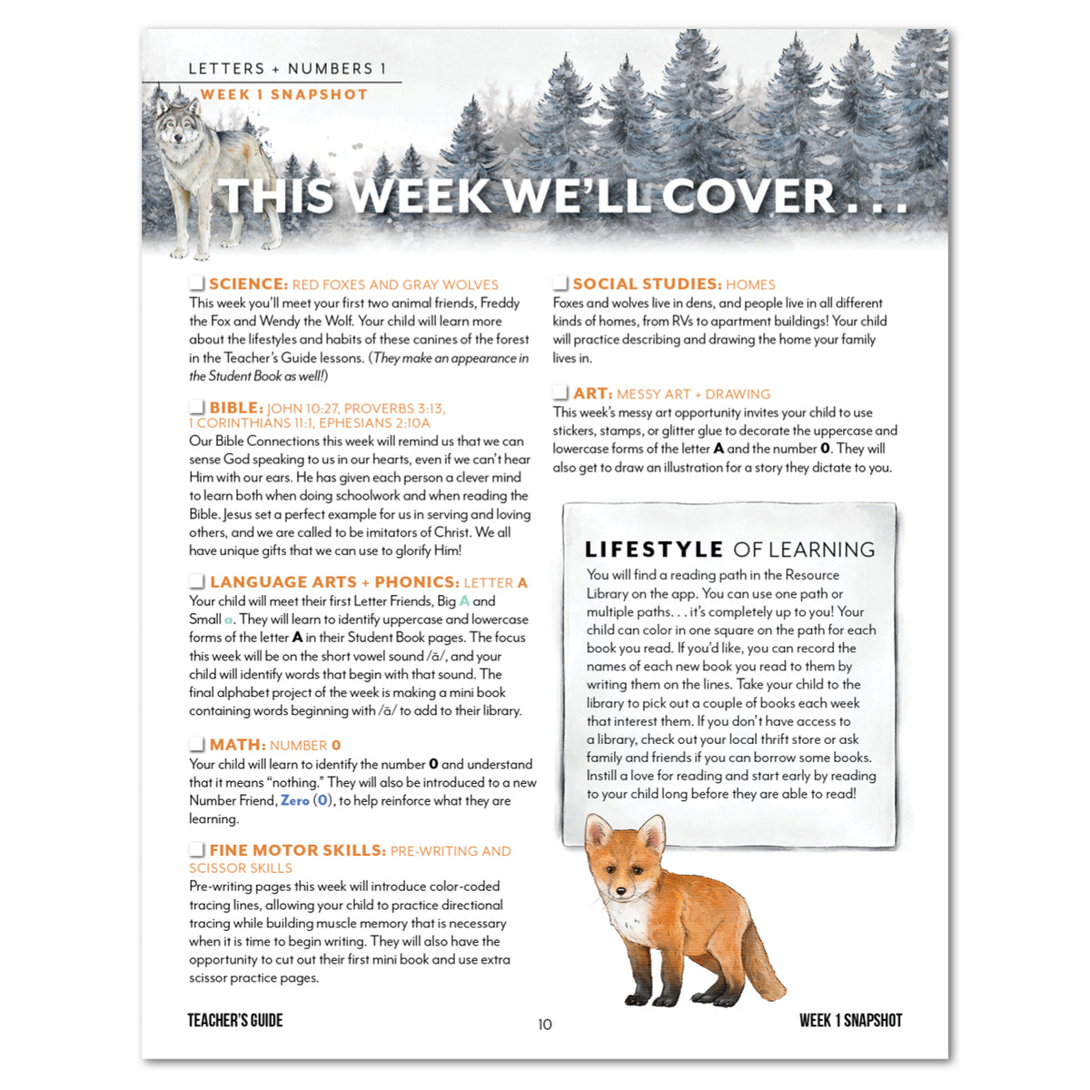 Letters + Numbers 1: Digital Bundle