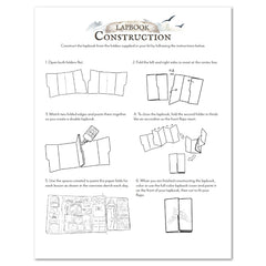 Middle Ages homeschool unit study digital student lapbook construction 