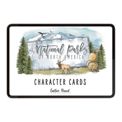 National Parks of North America Character Cards digital