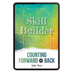 Number Sense Modular Math Foundations digital skill builder counting forward and back