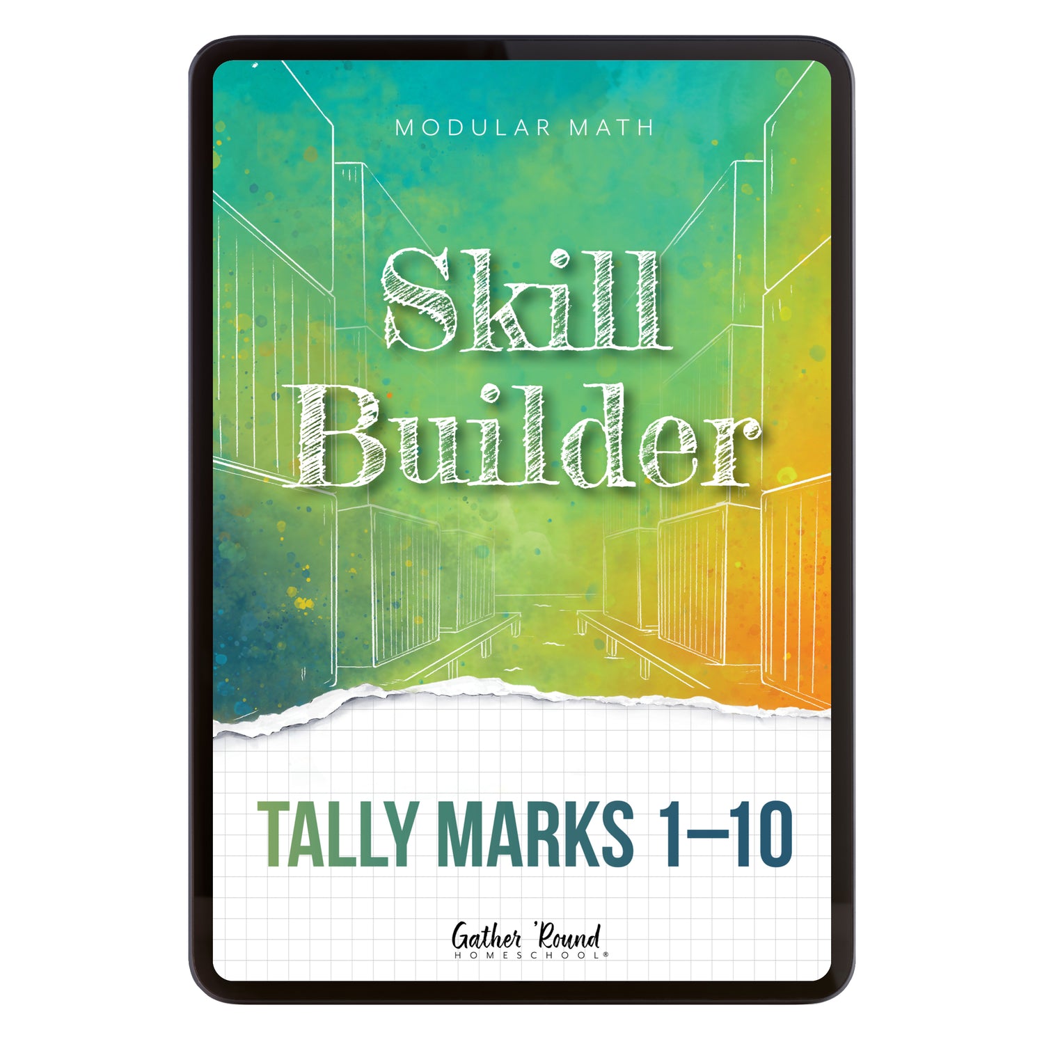 Number Sense Modular Math Foundations digital skill builder tally marks 1-10