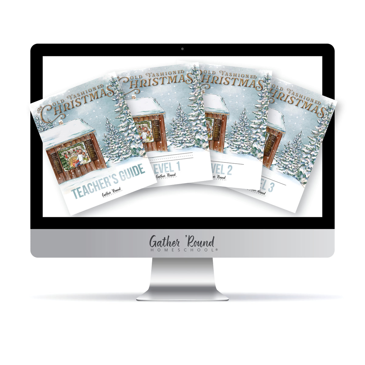 Old Fashioned Christmas Homeschool Unit Study Complete Family Bundle Digital Download