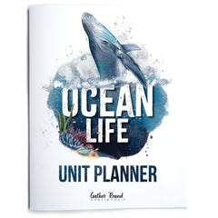 Ocean Life homeschool unit study print unit planner