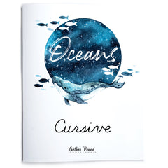 Oceans homeschool unit study print student workbook cursive