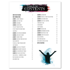 Psychology homeschool unit study print daily journal table of contents