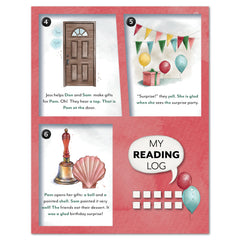 Ready to Read 1 Burrows and Holes Homeschool Unit Study Printed Storybook My Reading Log Page