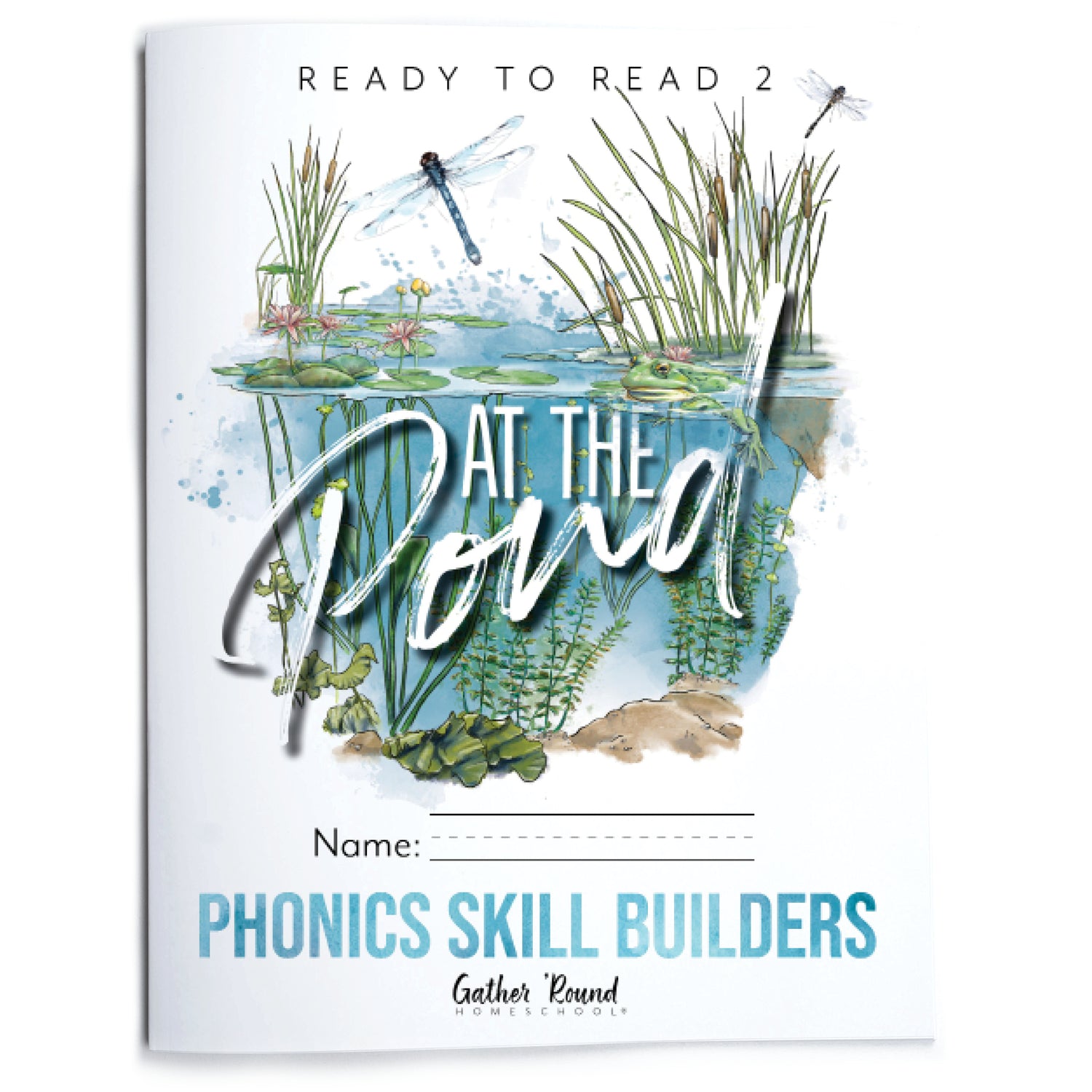 Ready to Read 2 At The Pond Homeschool Unit Study Printed Phonics Skill Builders