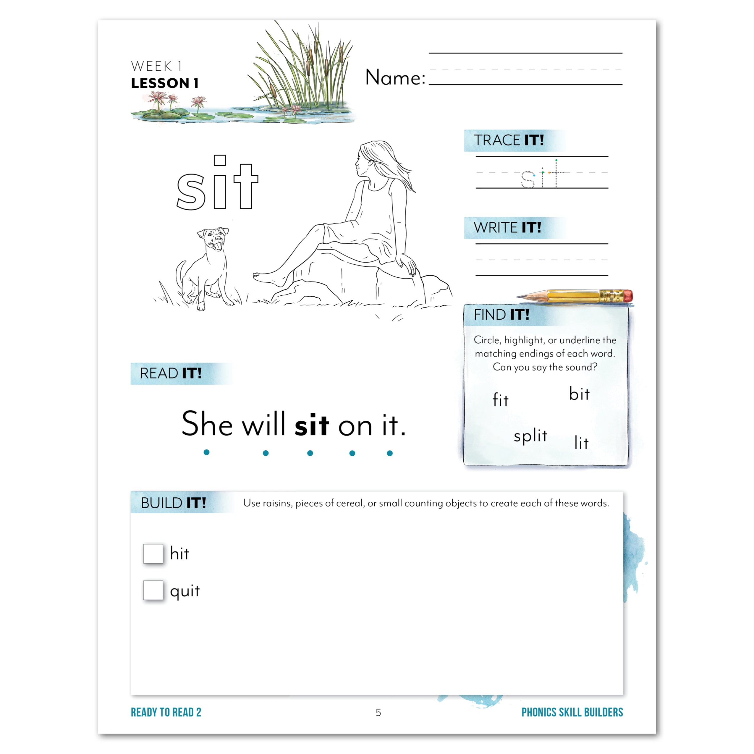 Reader 2 Ready to Read 2: Phonics Skill Builders (Print) – Gather 'Round ...