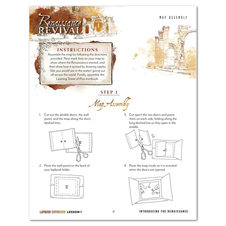 Renaissance and Revival Lapbook (Digital Bundle) – Gather 'Round ...
