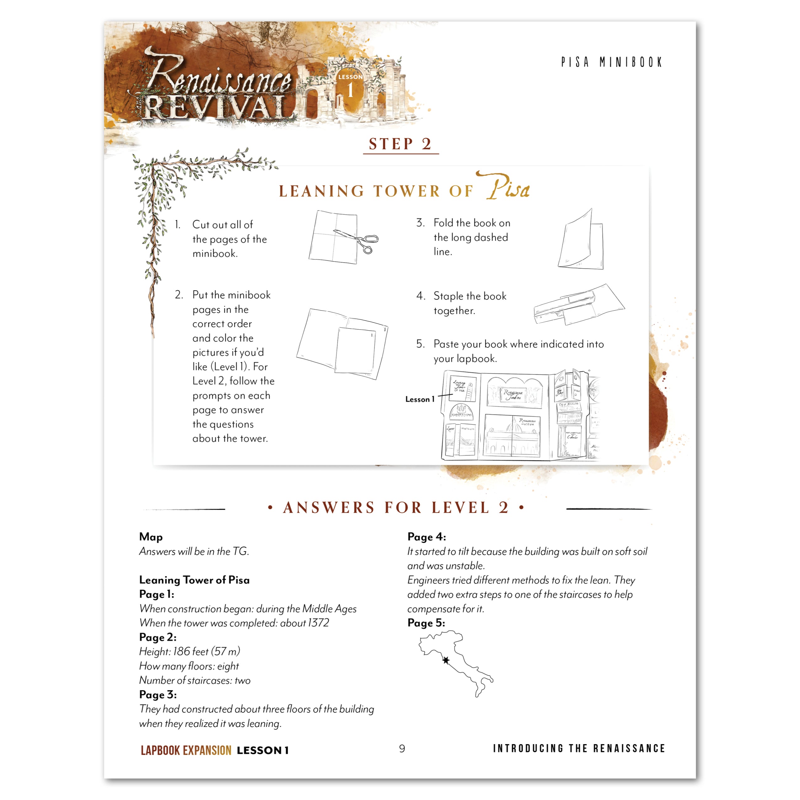 Renaissance and Revival Lapbook (Digital Bundle) – Gather 'Round ...