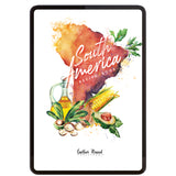 South America homeschool unit study digital student workbook Recipe Book 