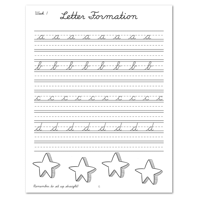Space Cursive Writing (Digital Download) – Gather 'Round Homeschool USA
