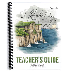 St. Patrick's Day homeschool unit study, printed Teacher's Guide