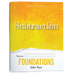 Subtraction Modular Math foundations printed book 