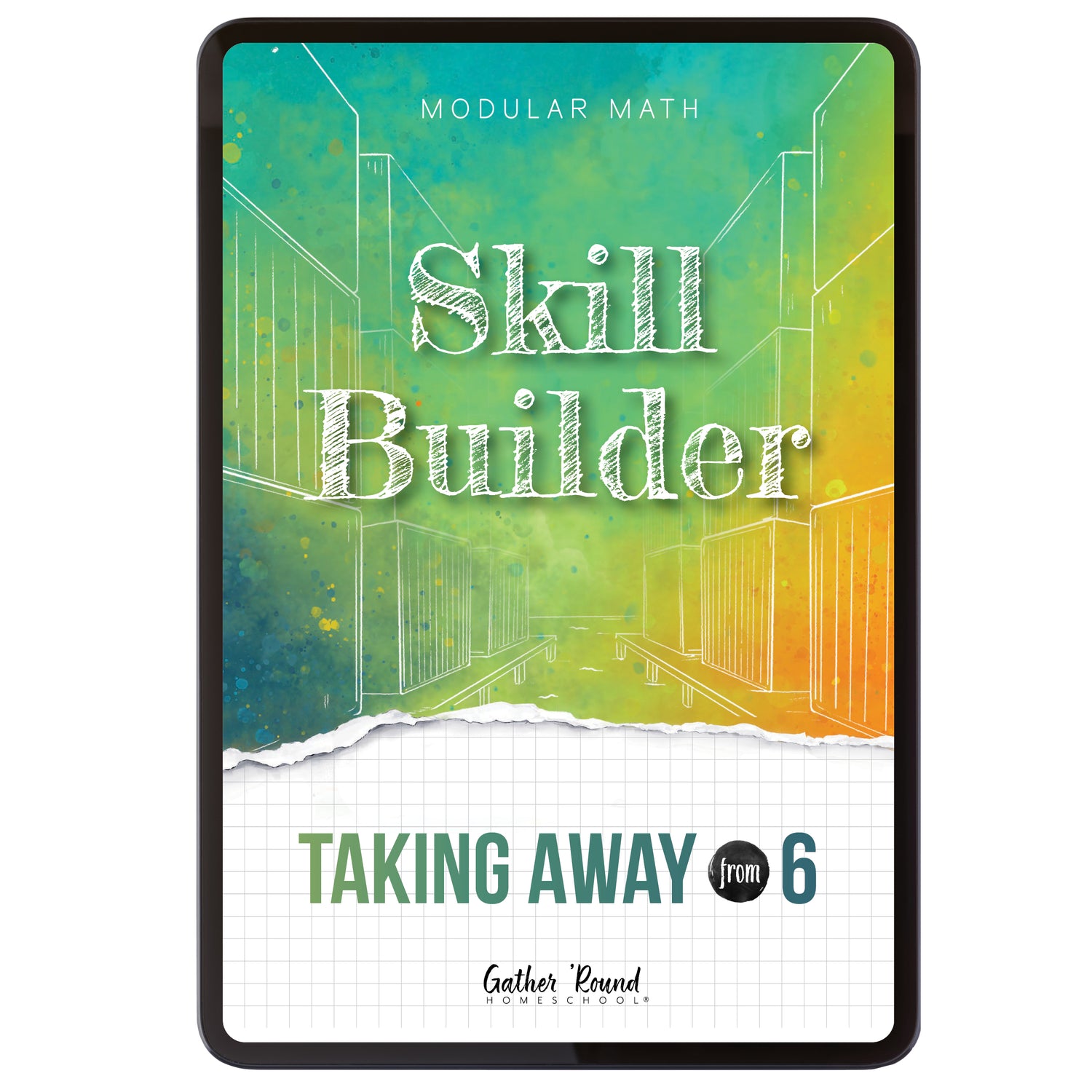 Subtraction Modular Math Foundations digital skill builder taking away from 6