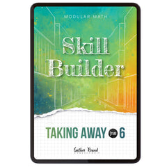 Subtraction Modular Math Foundations digital skill builder taking away from 6