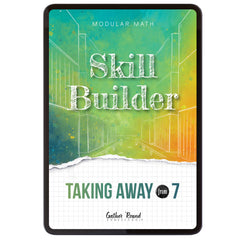 Subtraction Modular Math Foundations digital skill builder taking away from 7