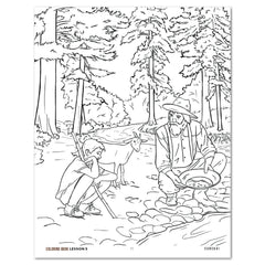 US History 3: Growing Identity: 1816-1899 Adventures Though History Homeschool Digital Coloring Book Lesson 5 Eureka!