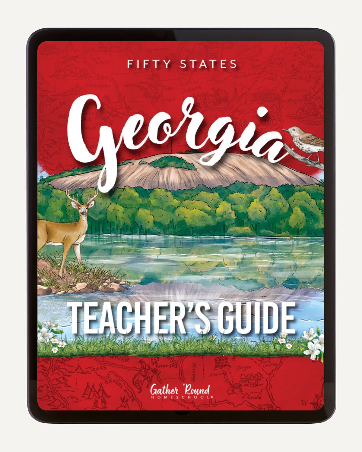 Georgia Fifty States Unit Digital Teacher's Guide Cover
