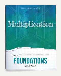Modular Math: Multiplication homeschool unit study, printed Cover