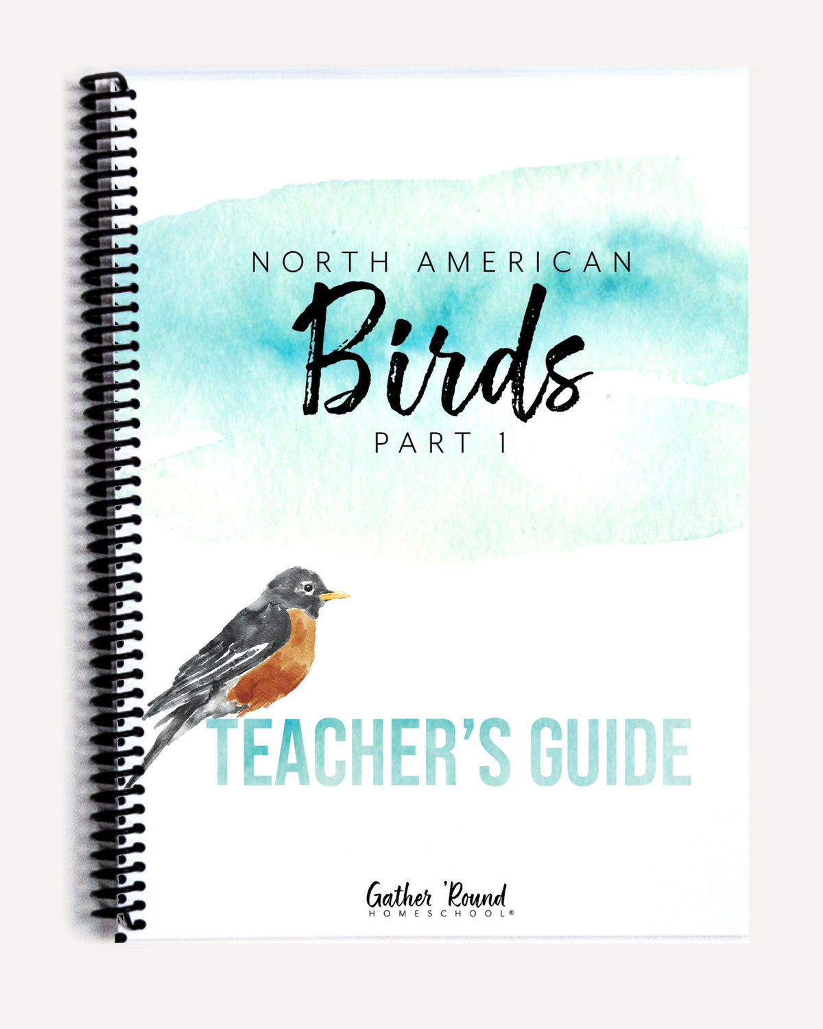 North America Birds part 1 homeschool unit study printed teacher's guide