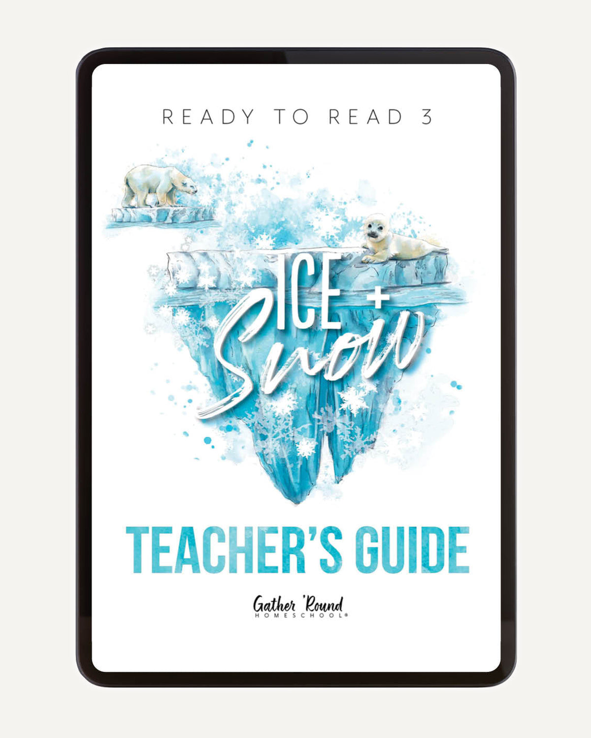 Ready to Read 3 homeschool unit study, digital Teacher's Guide Cover