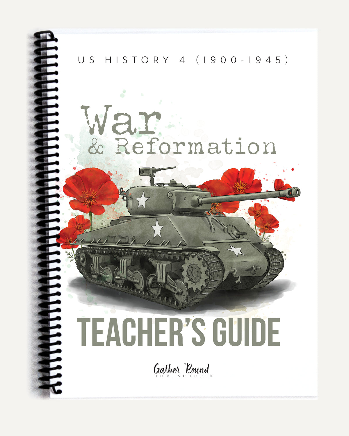 A spiral-bound book titled 