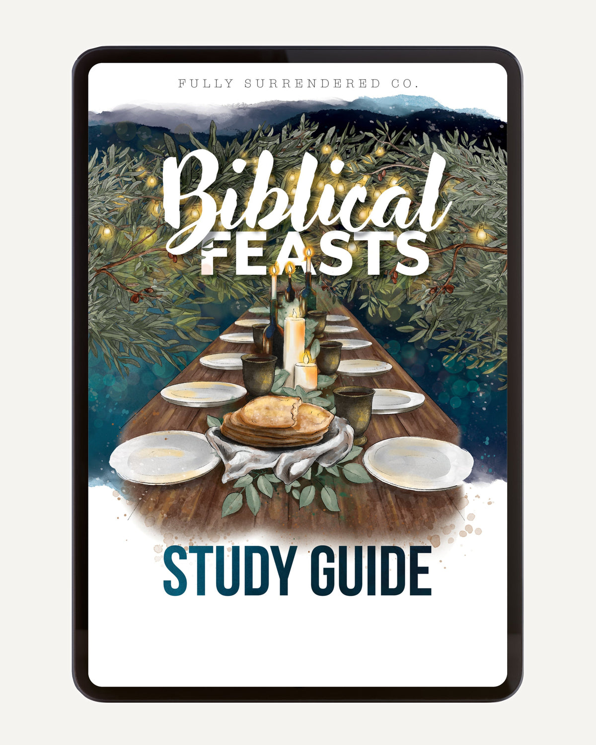Biblical Feasts Homeschool Study Unit Digital Study Guide