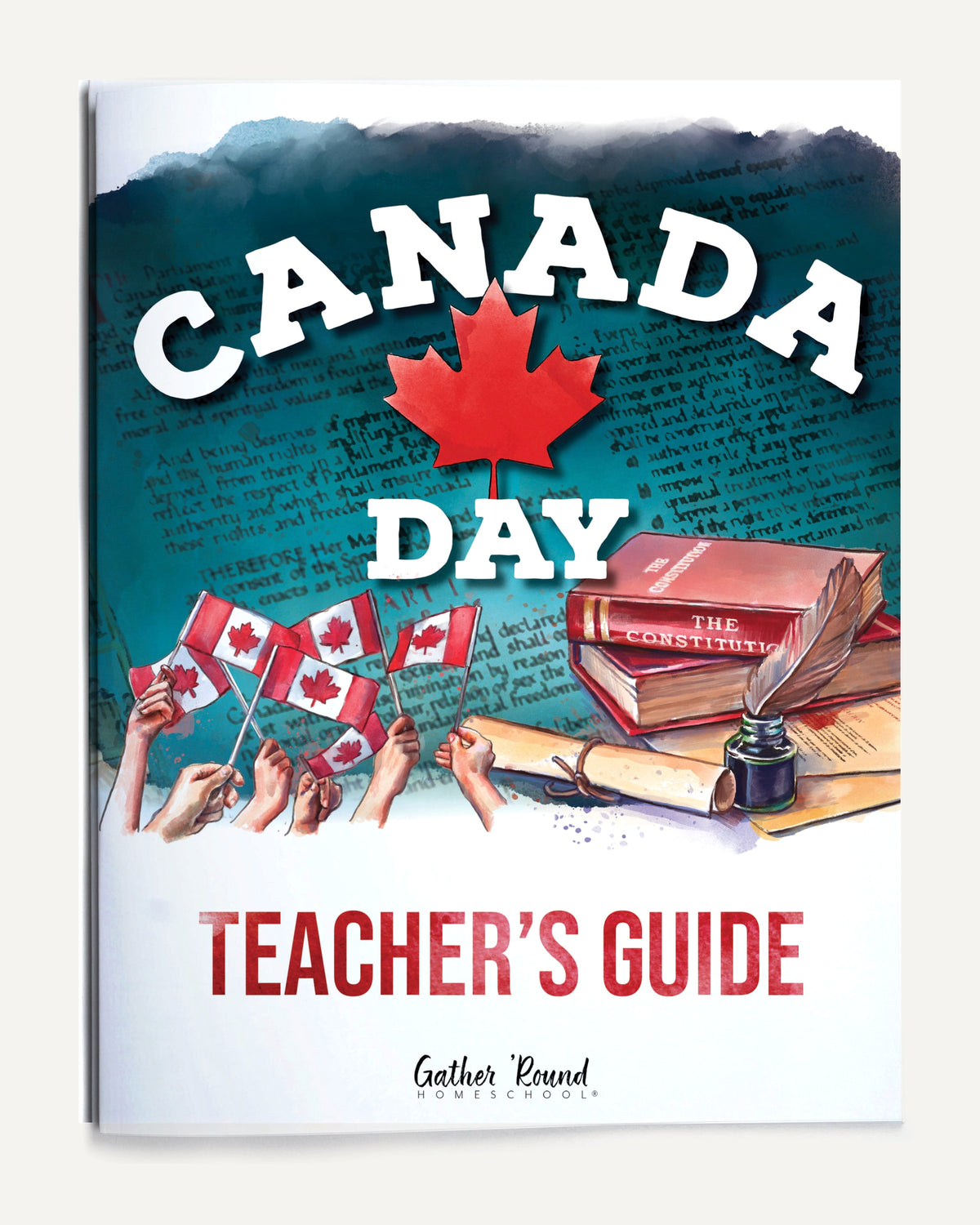 Canada Day Homeschool Unit Study Printed Teacher's Guide
