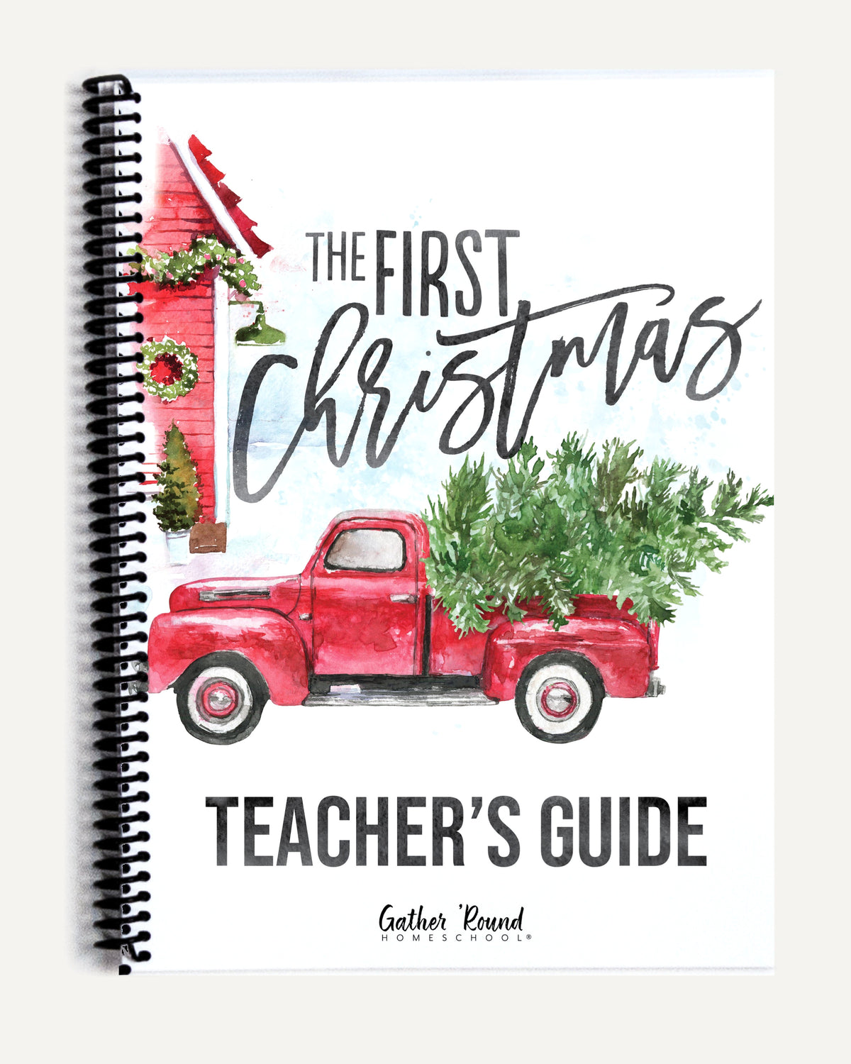 First Christmas homeschool unit study print teacher's guide