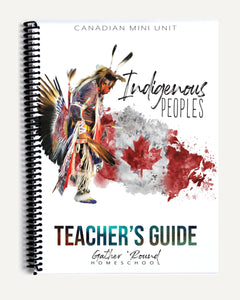 Indigenous Peoples homeschool unit study printed teacher guide