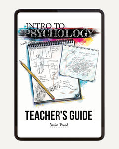 Psychology homeschool unit study digital teacher guide