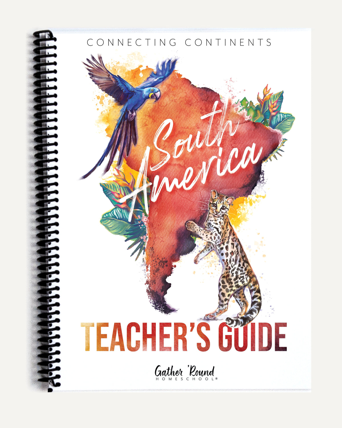 South America homeschool unit study printed teacher's guide