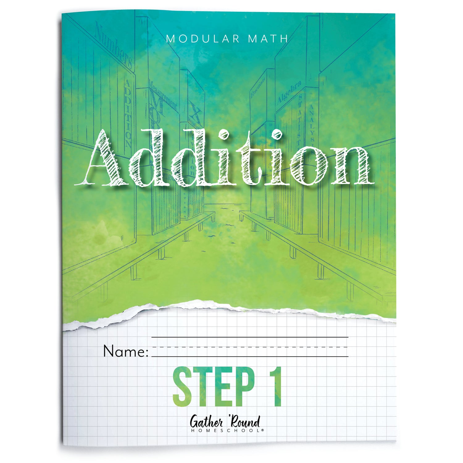Modular Math Addition Step 1 Printed Cover Homeschool Unit