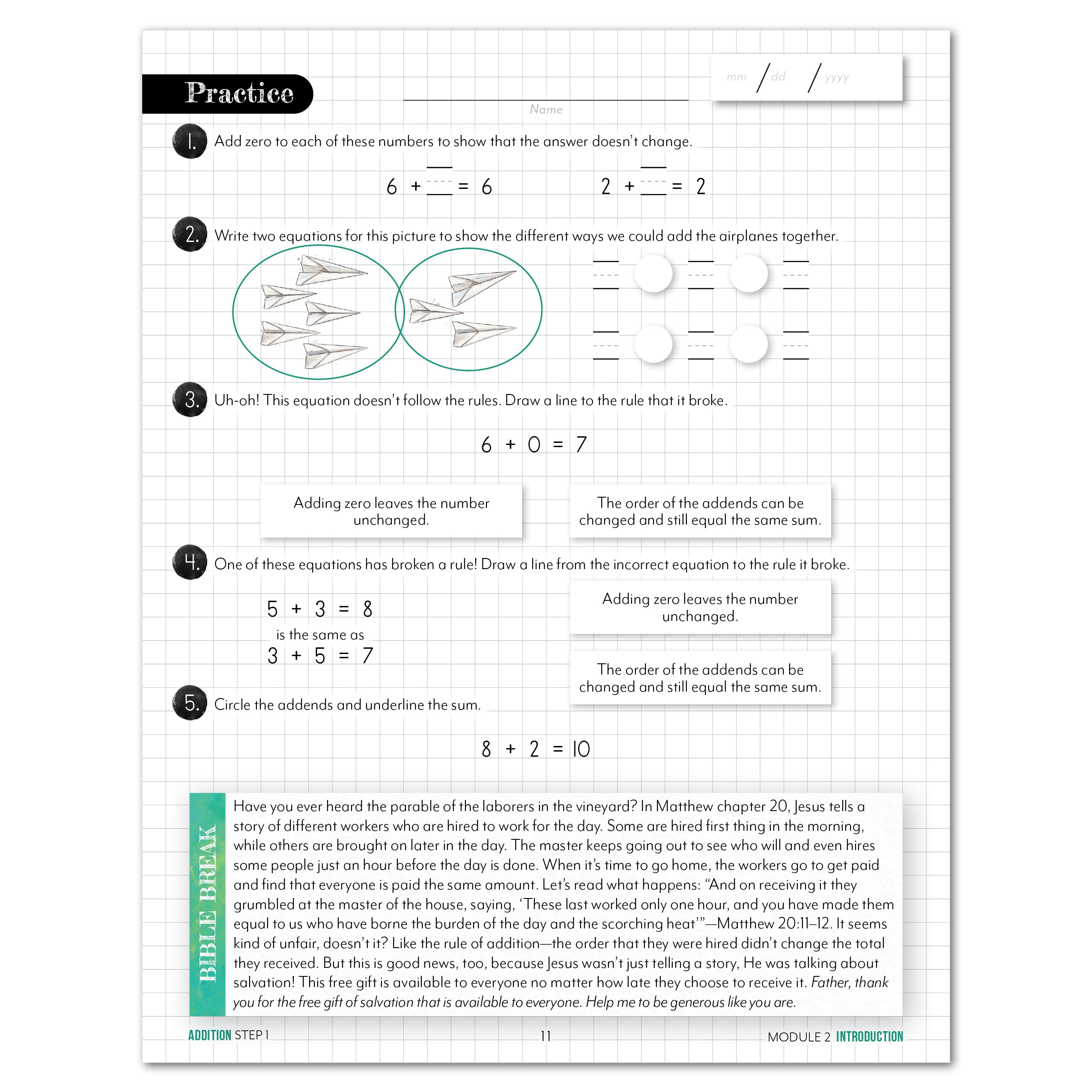 Modular Addition Math Modular Math: Addition (Printed Books) – Gather 'Round Homeschool USA