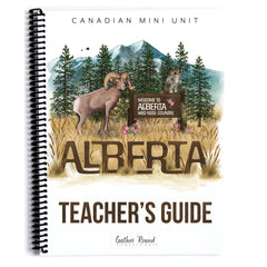 Alberta homeschool unit study printed teacher guide