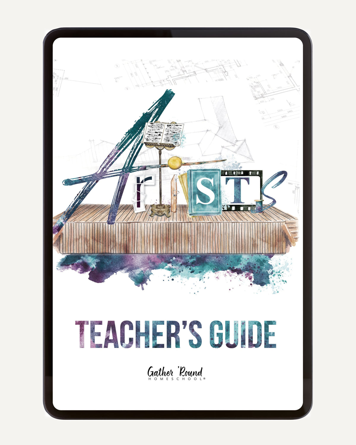 Artist Homeschool Unit Study Digital Teacher's Guide Cover