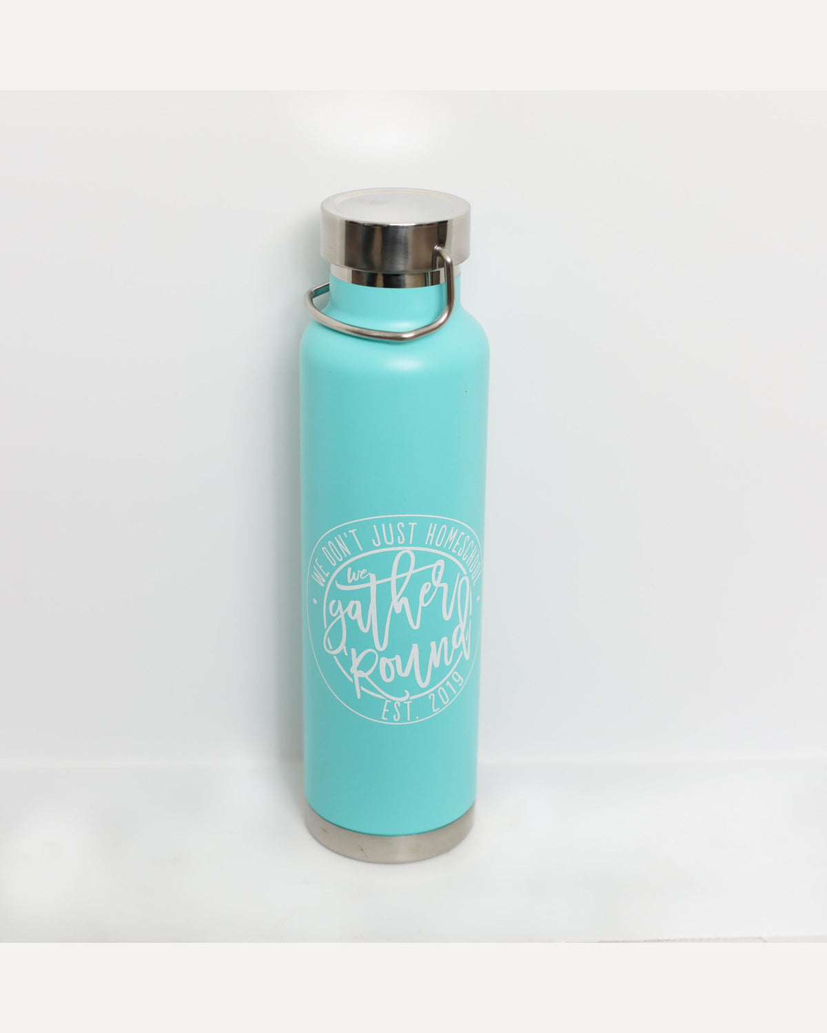 Gather 'Round Vacuum Water Bottle homeschool unit study, printed product image