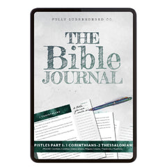 Bible Journal Epistles Part I Digital Cover