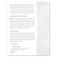 Bible Journal Epistles Part I Printed 1 Corinthians Part 2